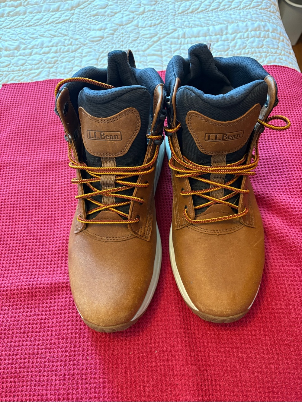LL Bean Men’s NextVenture Lace-Up Boots  (Item ID 525812) Size 12